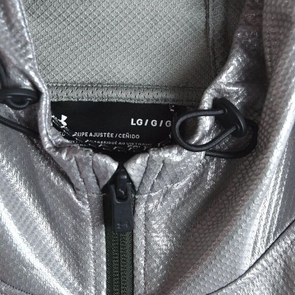 Under Armour Men's Storm Unstoppable Swacket Bomber Jacket Large Moss Green - Picture 12 of 12